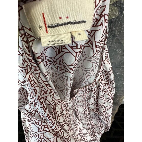 New Anthropologie The Somerset Maxi  Dress In Crimson Size Small - Picture 9 of 9